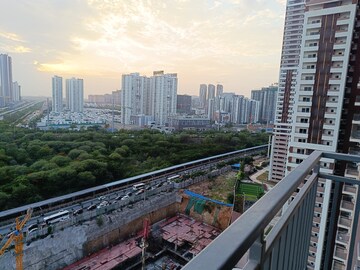 Balcony in 2 BHK Apartment at Rajapushpa Provincia, Narsingi – for Rent