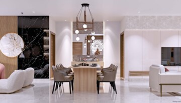 Staircase in 3 BHK Apartment at Hallmark Treasor, Narsingi – for Sale