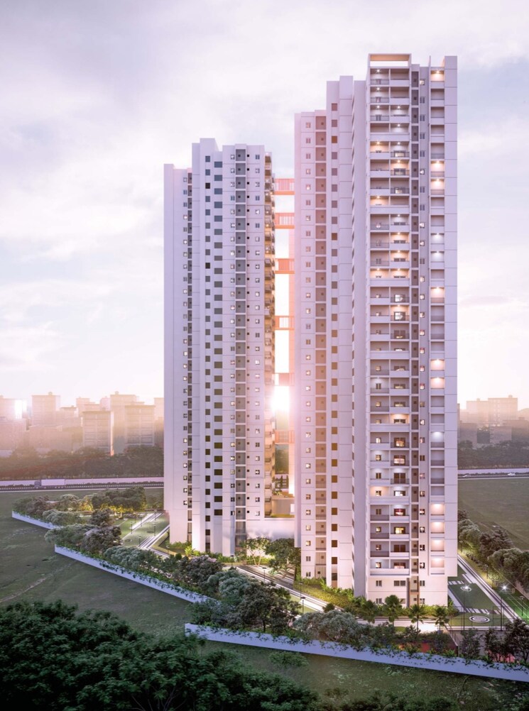 Exterior View, hallmark-treasor 3 Bedroom 1765 Sq.Ft. Apartment In Narsingi Hyderabad 8784399