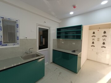 Kitchen in 3 BHK Apartment at Rajapushpa Provincia, Narsingi – for Rent
