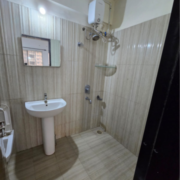 Bathroom in 2 BHK Apartment at Majestique Signature Towers, Dasar – for Rent
