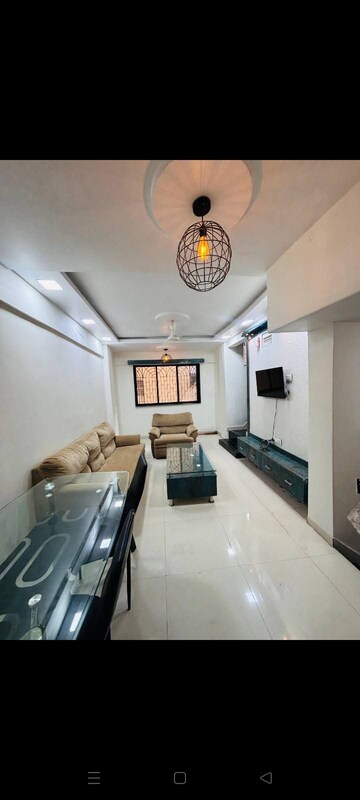 Living Room in 2 BHK Apartment at Kopar Khairane – for Rent