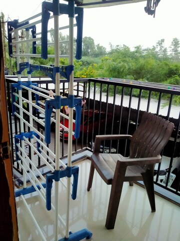 Balcony in 3 BHK Apartment at Althan – for Rent