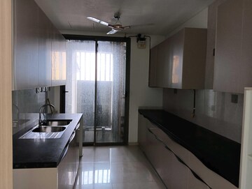 Kitchen in 4 BHK Apartment at Rustomjee Crown, Prabhadevi – for Rent