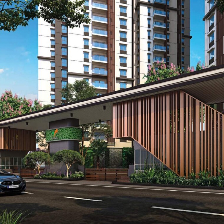 Exterior View, ramky-one-odyssey 3 Bedroom 1915 Sq.Ft. Apartment In Narsingi Hyderabad 8784477