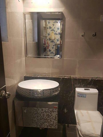 Bathroom in 2 BHK Apartment at MGI Gharaunda, Raj Nagar Extension – for Sale