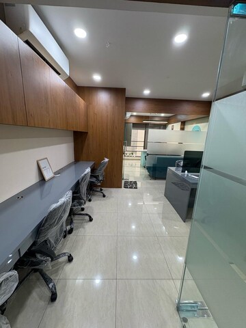 Kitchen in  Office Space at Swati Clover, Thaltej – for Rent
