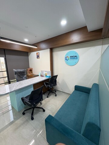 Team Area in  Office Space at Swati Clover, Thaltej – for Rent