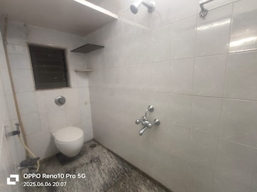 Bathroom in 3 BHK Apartment at Jheel Darshan Apartment, Powai – for Rent