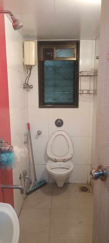 Bathroom in 2 BHK Apartment at Veer Apartment, Santacruz West – for Rent