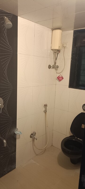 Bathroom in 2 BHK Apartment at Veer Apartment, Santacruz West – for Rent