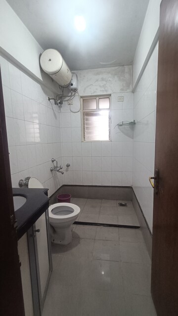 Bathroom in 3 BHK Apartment at Shridhar Smruti CHS, Borivali West – for Rent