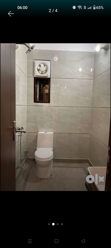 Bathroom in 2 BHK Builder Floor at Palam Vihar Extension – for Rent