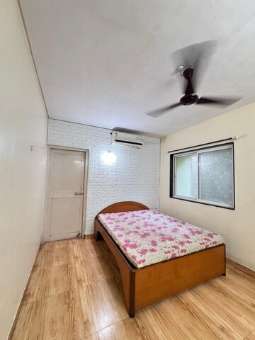 Bedroom in 2 BHK Apartment at Meera Nagar Garden CHS, Koregaon Park – for Rent