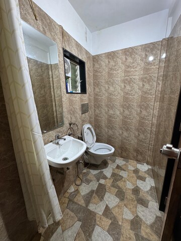 Bathroom in 2 BHK Apartment at Meera Nagar Garden CHS, Koregaon Park – for Rent
