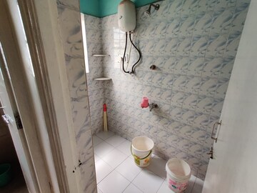 Bathroom in 1 BHK Apartment at Popular Colony Apartment, Warje – for Rent