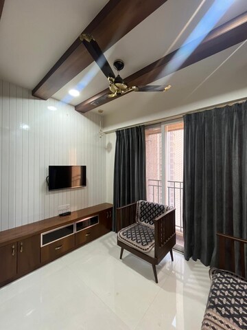 Living Room in 2 BHK Apartment at Hiranandani Estate Villa Rica, Ghodbunder Road – for Rent