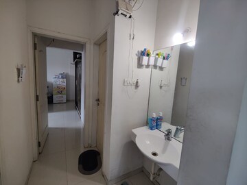 Bathroom in 3 BHK Apartment at Naiknavare Sylvan Heights, Aundh – for Rent
