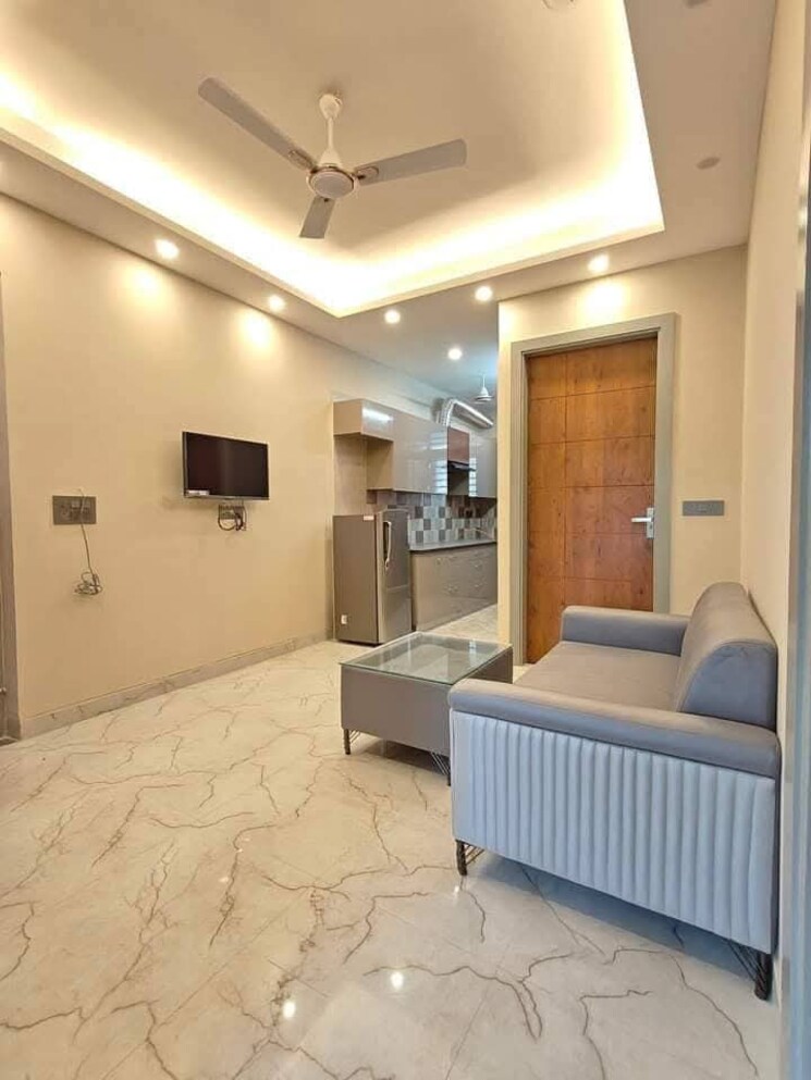 Living Room, saket 1 Bedroom 500 Sq.Ft. Builder Floor In Saket Delhi 8784793