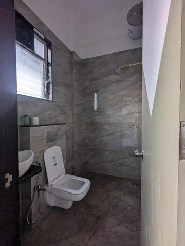 Bathroom in 3 BHK Builder Floor at Tia Rishit Apartments, Sarad City – for Rent