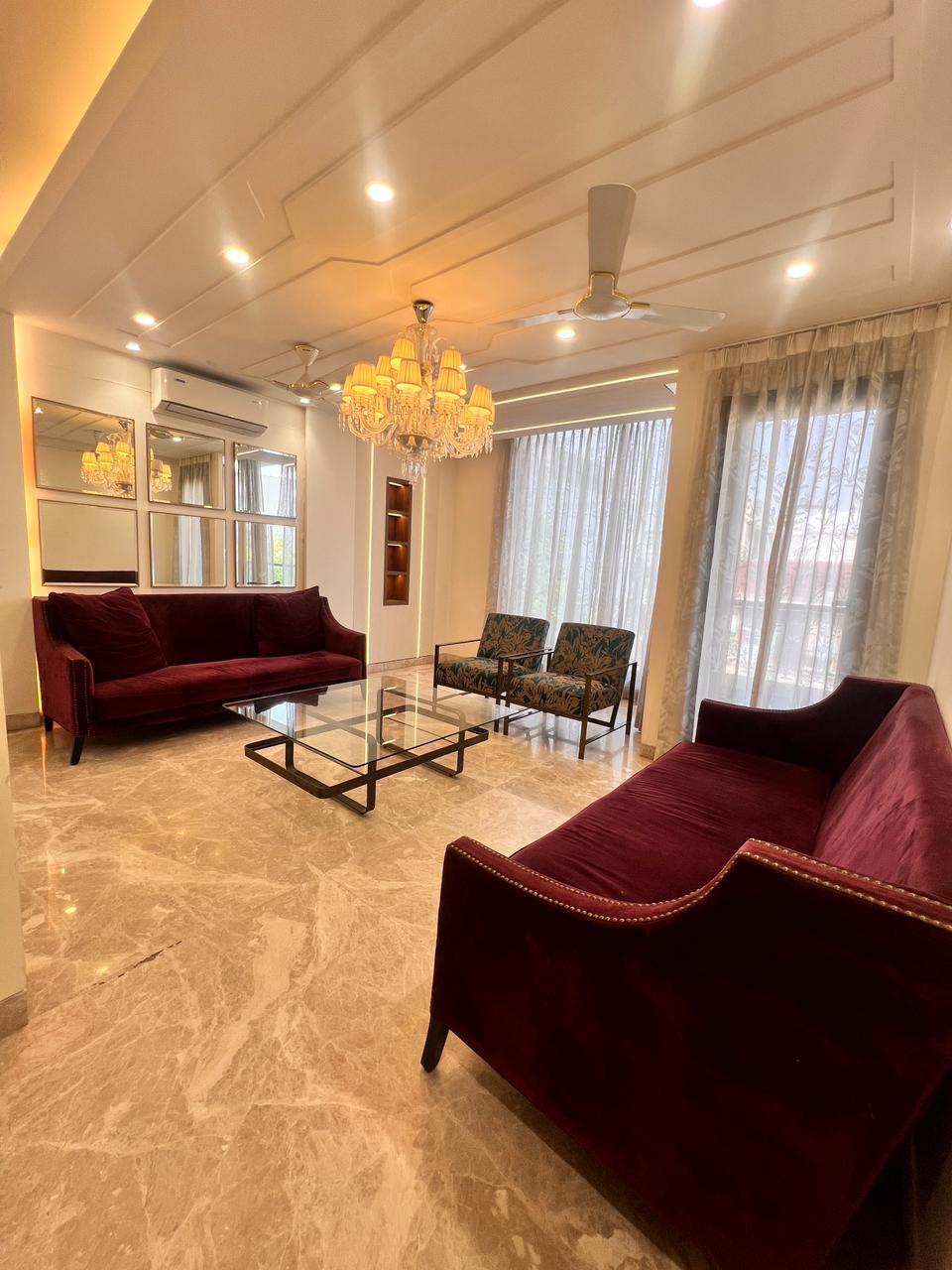 3 BHK + Study Room Builder Floor For Rent in Ansal Sushant Lok I