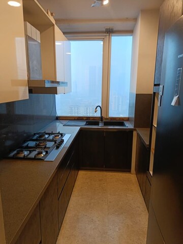 Kitchen in 3 BHK Apartment at Indiabulls Blu, Worli – for Rent