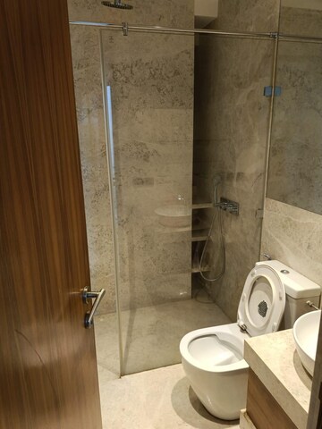 Bathroom in 3 BHK Apartment at Indiabulls Blu, Worli – for Rent