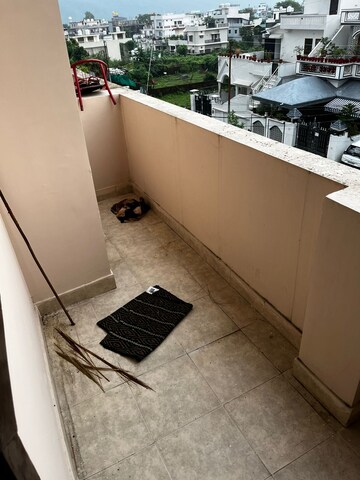 Balcony in 3 BHK Builder Floor at Sahastradhara Road – for Rent