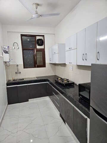 Kitchen in 3 BHK Builder Floor at Saket – for Rent