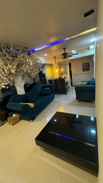 Living Room in 2 BHK Apartment at Gurukrupa Marina Enclave, Malad West – for Rent