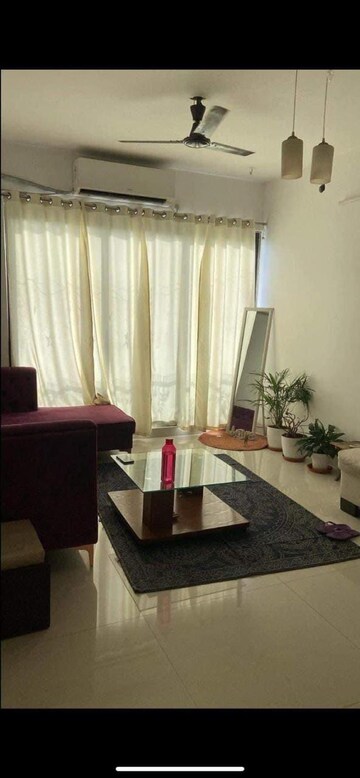 Living Room in 2 BHK Apartment at Gurukrupa Marina Enclave, Malad West – for Rent
