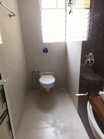 Bathroom in 1 BHK Apartment at Ashirwad CHS Naupada, Naupada – for Rent