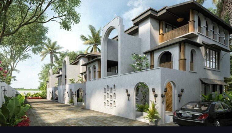 Exterior View, assagao 4 Bedroom 3509 Sq.Ft. Villa In Assagao Goa 8784910