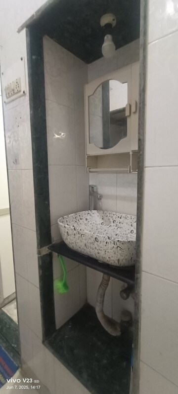 Bathroom in 2 BHK Apartment at Gokuldham CHS Goregaon, Goregaon East – for Rent