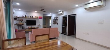 Living Room in 3 BHK Apartment at Meenakshi Sky Lounge, Kothaguda – for Rent