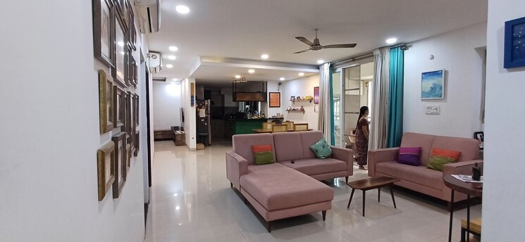 Living Room, meenakshi-sky-lounge 3 Bedroom 2350 Sq.Ft. Apartment In Kothaguda Hyderabad 8784936