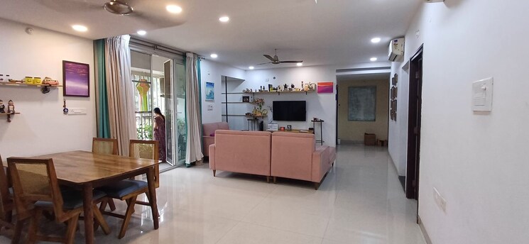 Living Room, meenakshi-sky-lounge 3 Bedroom 2350 Sq.Ft. Apartment In Kothaguda Hyderabad 8784936