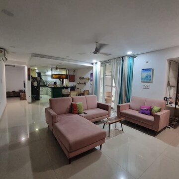 Living Room in 3 BHK Apartment at Meenakshi Sky Lounge, Kothaguda – for Rent