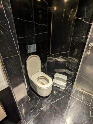 Bathroom in 3 BHK Apartment at Lodha The World Towers World One Tier 2, Worli – for Rent