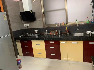 Kitchen in 2 BHK Apartment at Ratnaakar Richmond Grand, Makarba – for Rent