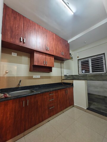 Kitchen in 1 BHK Builder Floor at Hsr Layout – for Rent