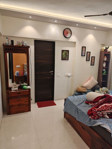 Living Room in 3 BHK Apartment at K Raheja Interface Heights, Malad West – for Rent