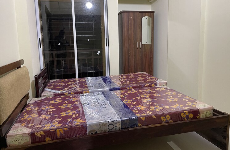 Bedroom, thane west Pg For Girls In Thane West 8785085