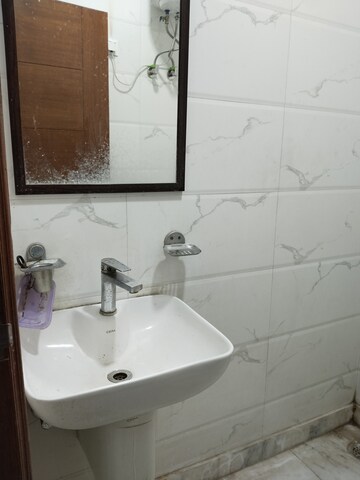 Bathroom in 1 BHK Apartment at Panchsheel Vihar – for Rent