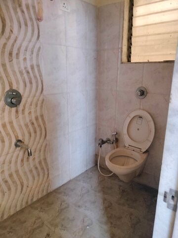 Bathroom in 2 BHK Apartment at Sagar Residency Thane, Kasarvadavali – for Rent