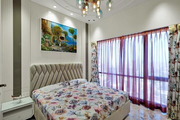 Bedroom in 3 BHK Apartment at Lodha The World Towers World One Tier 2, Worli – for Rent