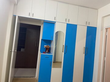 Building Lobby in 3 BHK Apartment at DLF Westend Heights New Town, Akshayanagar – for Rent
