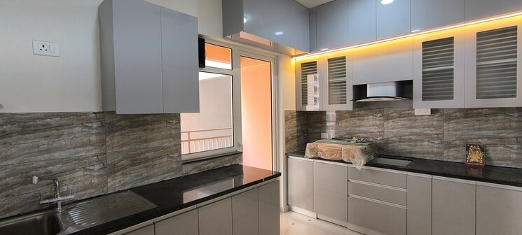 Kitchen, shapoorji-pallonji-joyville-phase-2 3 Bedroom 1692 Sq.Ft. Apartment In Sector 102 Gurgaon 8785155
