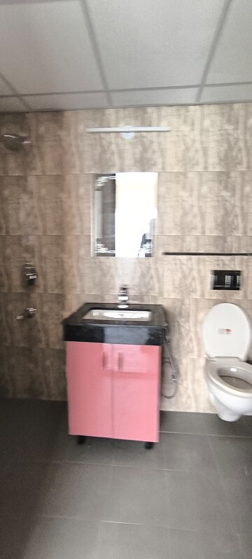 Bathroom in 3 BHK Apartment at Shapoorji Pallonji Joyville Phase 2, Sector 102 – for Rent