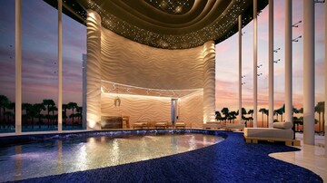 3 BHK Apartment – Exterior View View at Indiabulls Blu, Worli - for Rent
